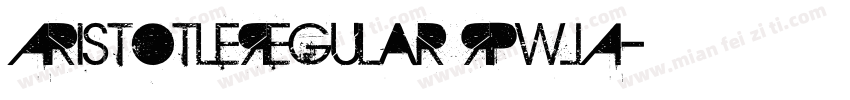 AristotleRegular RpwLA字体转换